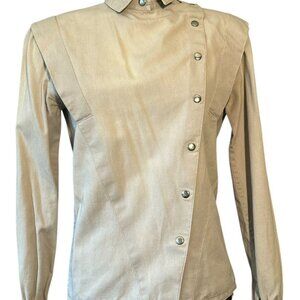 90’s Marlene & Stephen Baum for Les Halles New York Ladies Shirt Jacket Size S